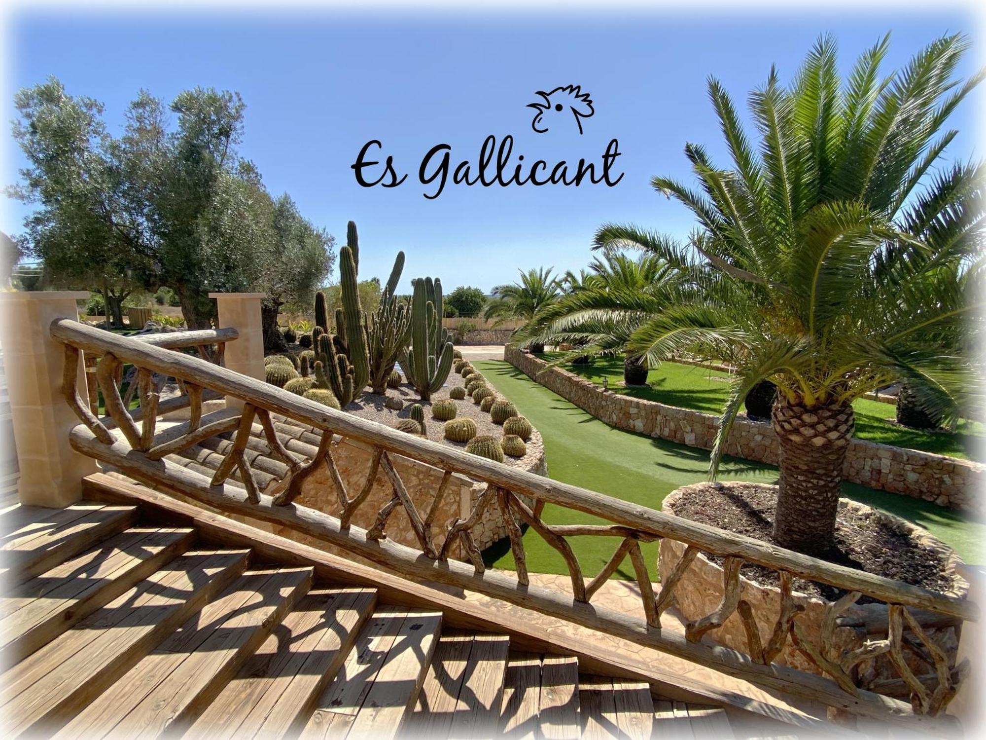 Agroturismo Es Gallicant 캄포스 외부 사진