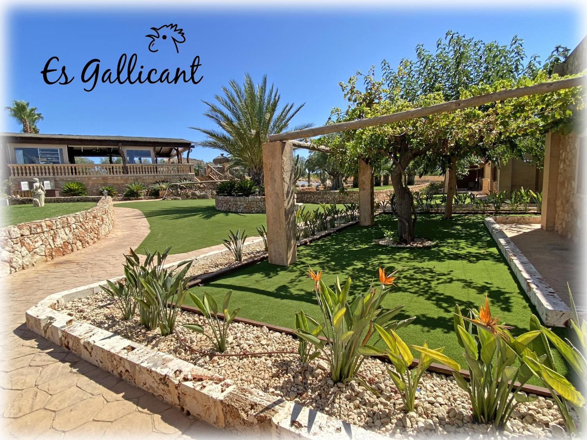 Agroturismo Es Gallicant 캄포스 외부 사진