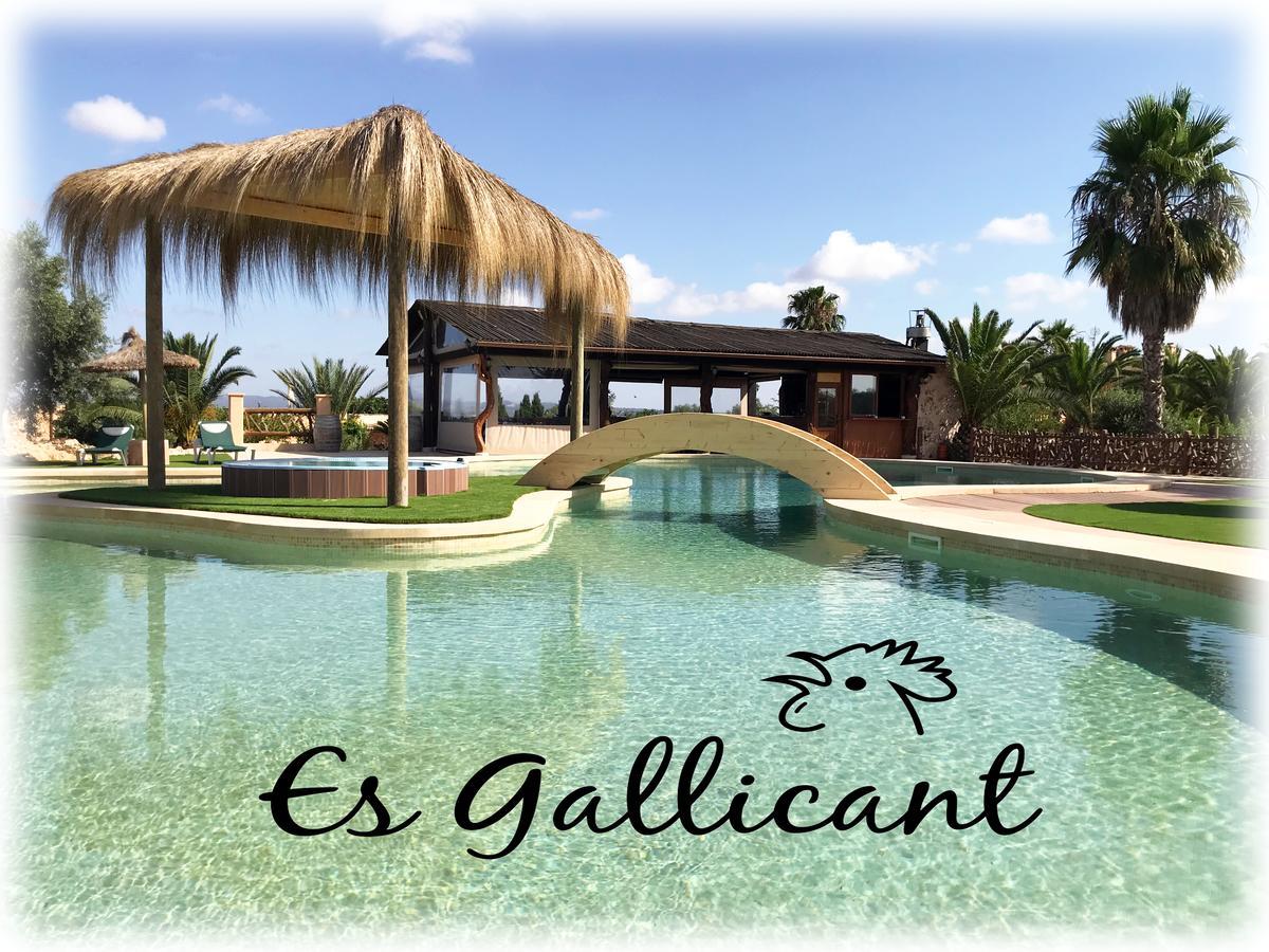 Agroturismo Es Gallicant 캄포스 외부 사진