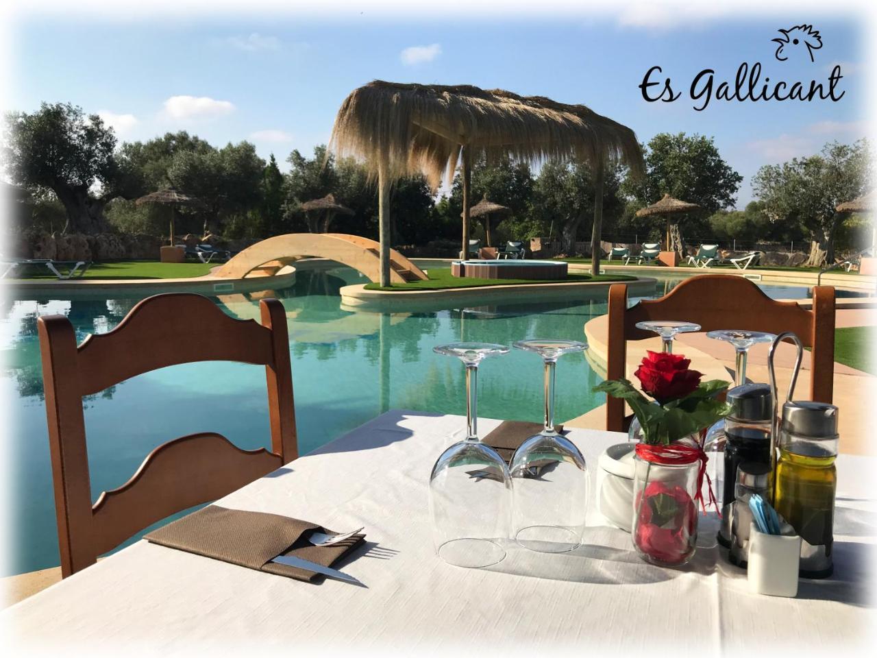Agroturismo Es Gallicant 캄포스 외부 사진